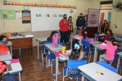 Prefeito visitou doze escolas da rea urbana (sede) nesta segunda-feira