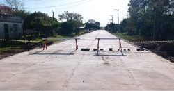Rua Atansio Jos Lopes recebe pavimentao de concreto